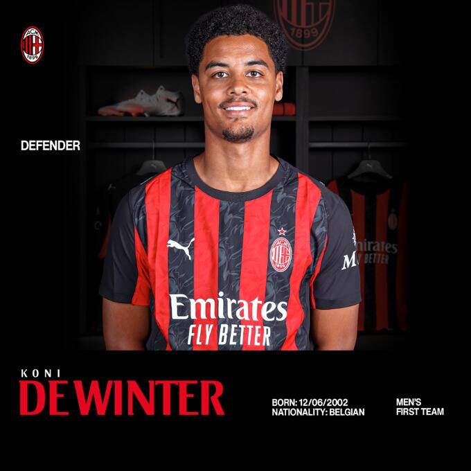 斯基拉透露德温特加盟AC米兰薪资达200万欧