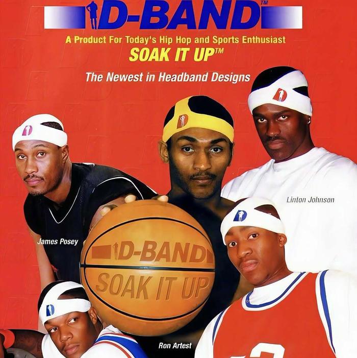 九游体育官网-NBA球员阿泰斯特曾代言D-BAND头带造型引热议